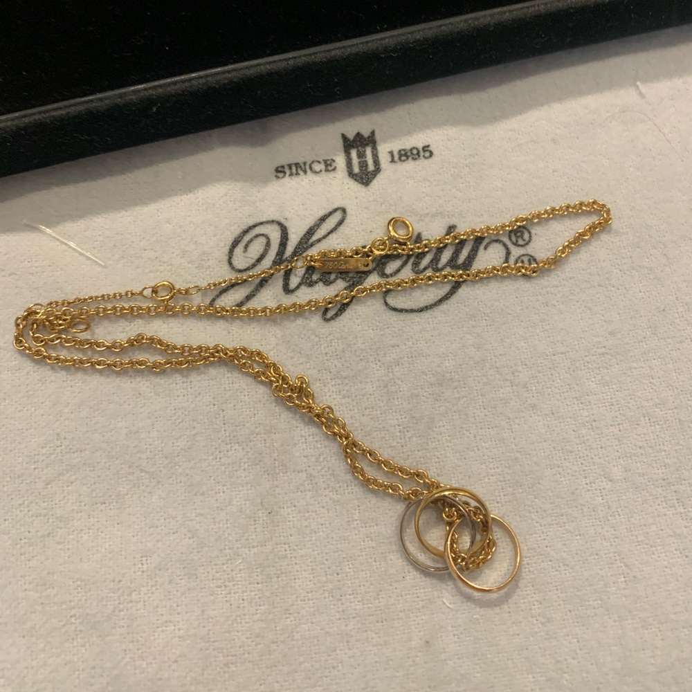 Cartier trinity necklace authentic